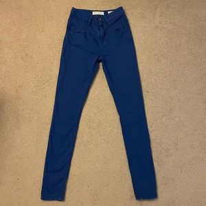 Bullhead High rise Skinniest Blue Pant